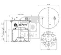 FEBI BILSTEIN 107978 Boot, air suspension