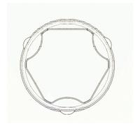Bellow Kit, drive shaf SPIDAN 25935 for MINI MINI PACEMAN (R61) 2 2012-2016