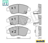 Drive shaft CV joint boot Rubber 13-0275 METELLI for OPEL CORSA B CORSA C