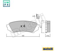Drive shaft CV joint boot Rubber 13-0499 METELLI for FORD VOLVO
