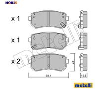 METELLI 13-0729 CV boot kit, drive shaft