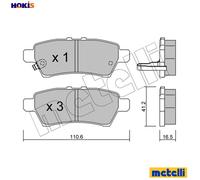 METELLI 13-0762 CV boot kit, drive shaft