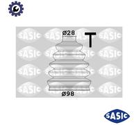 SASIC 1906028 CV boot kit, drive shaft