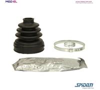 Spidan Bellow Kit 24283 - CV Drive Shaft Boot - Front Left/Right Wheel Side - Fits Ducato