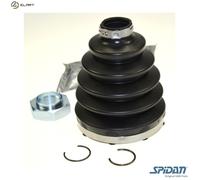 Spidan Bellow Kit 24283 - CV Drive Shaft Boot - Front Left/Right Wheel Side - Fits Ducato