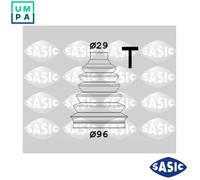 Drive shaft CV joint boot Wheel Side Thermoplast 4003466 SASIC for RENAULT VW