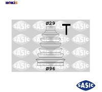 Drive shaft CV joint boot Wheel Side Thermoplast 4003466 SASIC for RENAULT VW