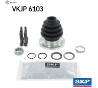 SKF CV Boot Kit VKJP 6103 - Drive Shaft Bellow Set for Audi VW Porsche Seat Skoda (Ibiza III 6L1)
