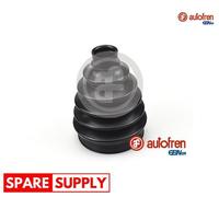 BELLOW SET, DRIVE SHAFT FOR AUDI A2 R8 AUTOFREN SEINSA D8165T FITS WHEEL SIDE