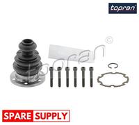 BELLOW SET, DRIVE SHAFT FOR AUDI VW TOPRAN 108 213