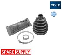 BELLOW SET, DRIVE SHAFT FOR VW MEYLE 100 495 0017 FITS WHEEL SIDE, FRONT AXLE