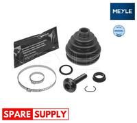 BELLOW SET, DRIVE SHAFT FOR VW MEYLE 100 498 0074 FITS WHEEL SIDE, FRONT AXLE