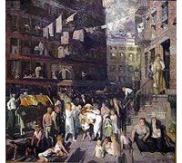 bellows Cliff Dwellers Art Poster Print A4