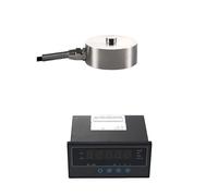Bellows Load Cell Sensor with Indicator Display Test Compression Force Weight Pressure 30KG 50KG 100KG 200KG 300KG 500KG(100KG and Indicator)