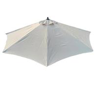 BELLRINO Umbrella Canopy Replacement for 9ft 5 Ribs Half Umbrella, Replacement Canopy ONLY
