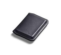 Bellroy Apex Slim Sleeve (Precision-Cut Leather Wallet, RFID Protected, Magnetic Closure, Ultra Slim Bifold Design, Holds 6-8 Cards, Folded Notes) - Onyx