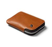 Bellroy Card Pocket (Small Leather Zip Card Holder Wallet, Holds 4-15 Cards, Coin Pouch, Folded Notes)
