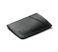 Bellroy Card Sleeve, Card Holder - BlackAsh | Premium leather card holder and minimalist wallet that holds up to 8 cards or business cards with folded note storage