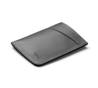 Bellroy Card Sleeve, Card Holder - CharcoalCobalt | Premium leather card holder and minimalist wallet that holds up to 8 cards or business cards with folded note storage
