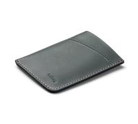 Bellroy Card Sleeve, Card Holder - Everglade | Premium leather card holder and minimalist wallet that holds up to 8 cards or business cards with folded note storage