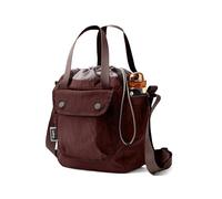 Bellroy Cinch Bucket Bag 9L, Lightweight Crossbody Bag - Burgundy | 9L compact lightweight crossbody bag with external organization, an internal zip pocket and three ways to carry