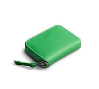 Bellroy Folio Piccolo, Small Leather Zip Wallet - Neongreen