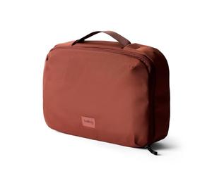 Bellroy Hanging Toiletry Kit Plus (8 liter travel hanging toiletry bag) - Clay