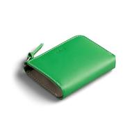 Bellroy L-Pocket, Minimalist Zip Wallet - Neongreen | Minimalist leather zip wallet with storage for cards, coins and keys