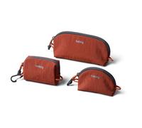Bellroy Lite Pocket Trio, Lightweight Mini Pouches, Set of 3 - Clay