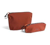 Bellroy Lite Pouch Duo, Lightweight Pencil Case - Clay | Lightweight pencil case and pouch for pens, cables and small everyday items