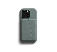 Bellroy Mod Case + Wallet, Compatible with iPhone 16 Pro - Agave | Slim leather Mod phone case and wallet for iPhone 16 Pro with a slim card holder for your everyday cards