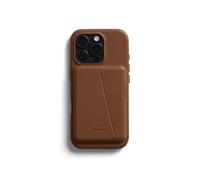 Bellroy Mod Phone Case + Wallet for iPhone 16 Pro (slim leather iPhone case, phone wallet) - Sienna