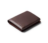 Bellroy Note Sleeve - Premium Edition, Slim Leather Wallet - Aragon | Slim leather billfold wallet made to hold your everyday cards and cash