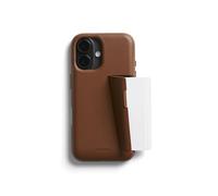Bellroy Phone Case - 3 Card for iPhone 16 (leather iPhone case, phone wallet) - Sienna