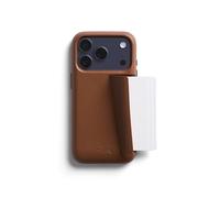 Bellroy Phone Case - 3 Card for iPhone 17 Pro (leather iPhone case, phone wallet) - Rust
