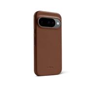 Bellroy Phone Case, Compatible with Google Pixel 10 and 10 Pro - Sienna | Slim leather phone case for Google Pixel 10 and 10 Pro with a soft microfiber lining and full access to buttons and ports