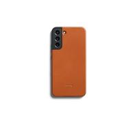 Bellroy Phone Case, Compatible with Samsung Galaxy S22 Plus - Terracotta | Slim leather phone case for Samsung Galaxy S22 Plus with a soft microfiber lining and full access to buttons and ports