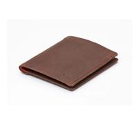 Bellroy Unisex Note Sleeve Leather Wallet - Cocoa Brown / Orange New