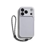 Bellroy Venture Phone Case, Compatible with iPhone 17 Pro - Fog | Leather-free phone case for iPhone 17 Pro with slimline protection and full access to buttons and ports