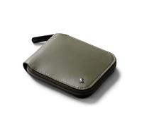 Bellroy Zip Wallet, Slim Leather Billfold - Willow