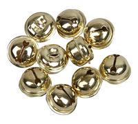 Bells - Assortment, D: 13+15+17 mm, gold, 12asstd (US IMPORT)