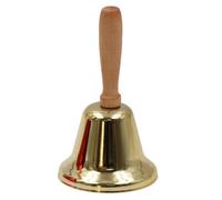Bells Christmas Decor | Festival Bell Decorations with Wooden Grip,Decorative Rattle Holiday Home Store Mantle Table Farmhouse Party
