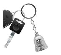 Bells for Crafts, Vintage Metal Angel Keyring | Decorative Bells for Creative Hobbies, Accessory for Handbag, Home Decoration, Adults, Birthday, Travel