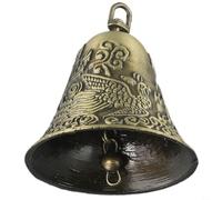 Bells for Home Garden Outdoor Decor Grazing Horse Cow Sheep Dog Brass Wind Chimes Exquisite Pattern Zinc Alloy 6x6cm Loud Sound Easy to Find Pets Farmhouse Rustic Decoration