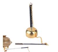 Bells Meditation Sound Chime Simple Copper Retractable Buddhist Musical