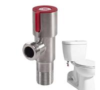 bellv 3-Way Diverter - 1/2 Inch Swivel T-Adapter, T-Adapter for Controlling the Water Volume for Toilets, Shower Heads, Bathtubs, Kitchen Sinks, Garden
