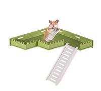 bellv Play Hamster on Gym Stand - Play Gym Stand for Cages | Animal Toy for the Physical and Mental Health of Gerbils, Hamsters, Tamas, Hedgehogs, Squirrels