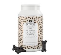 Belly Activated Charcoal Biscuits for Dogs - 400g, 120g, 100g - Digestive Support - Comfort Treats - Nutrient Absorption, Natural Dog Treats Filled With Fibre - Fix Bloating & Gas, Made in Germany