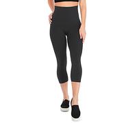 Belly Bandit Mother Tucker Womens Capri Leggings - Compression Shapewear Seamless Breathable Knit (X-Small, Steel Grey)