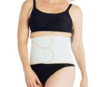 Belly Bandit Women's B.F.F Wrap with Adjustable Corset-Inspired Design, Back Support Shapewear for Postpartum Recovery (Cream)
